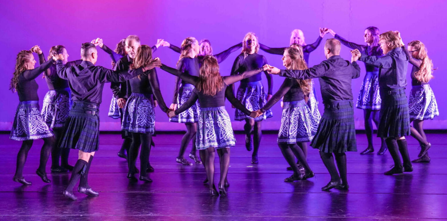 Kelly's Scottish choreography performed in Steamboat Dance Theater. Kelly's Scottish choreography performed in Steamboat Dance Theater.